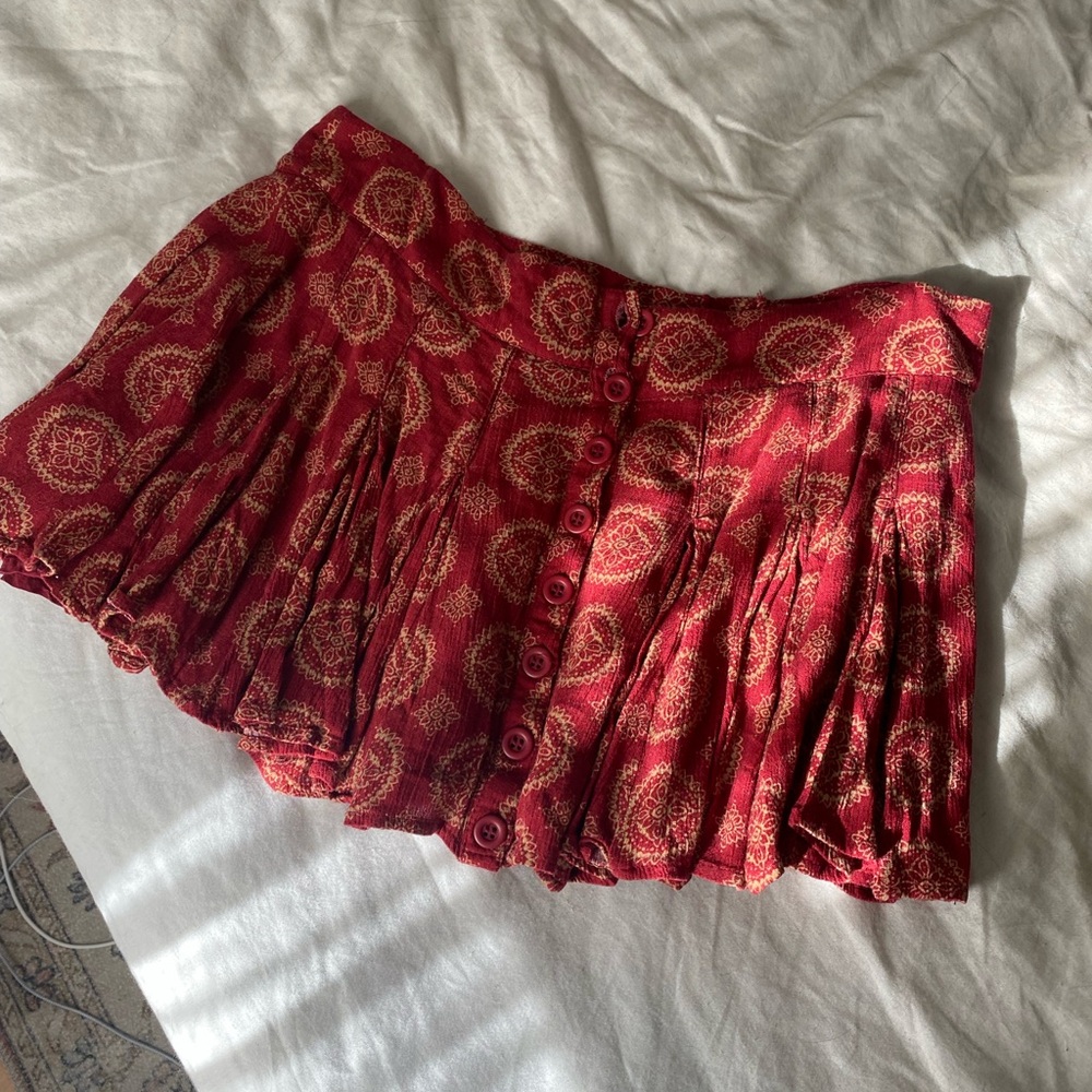 Free People mini skirt